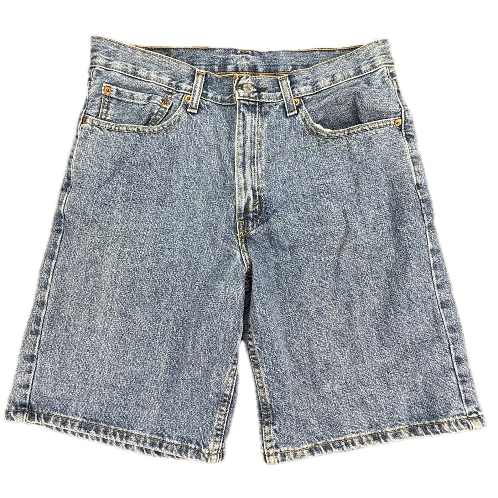 Levi's‎ 550 Denim Shorts Mens W32 Blue Relaxed Fit Medium Wash Cotton